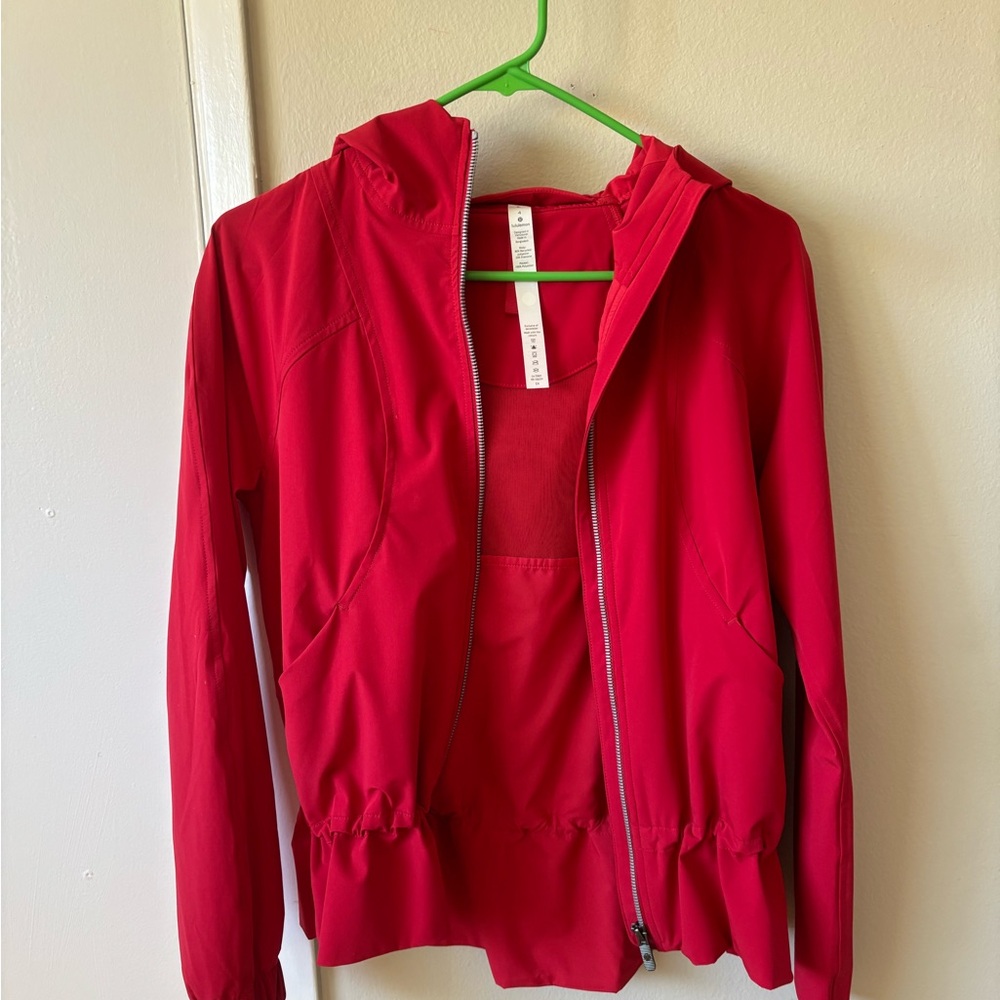 Lululemon Athletica Vibrant Red Jacket